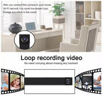 Mini WiFi Camera, Rechargeable Wireless HD 1080P Camcorder and Recorder, Compatible with HD Smart App Wide Angle 24hrs  Continuous Video