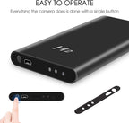 10000mAh Power Bank Nanny Cam for Home, Room, Office, No WiFi