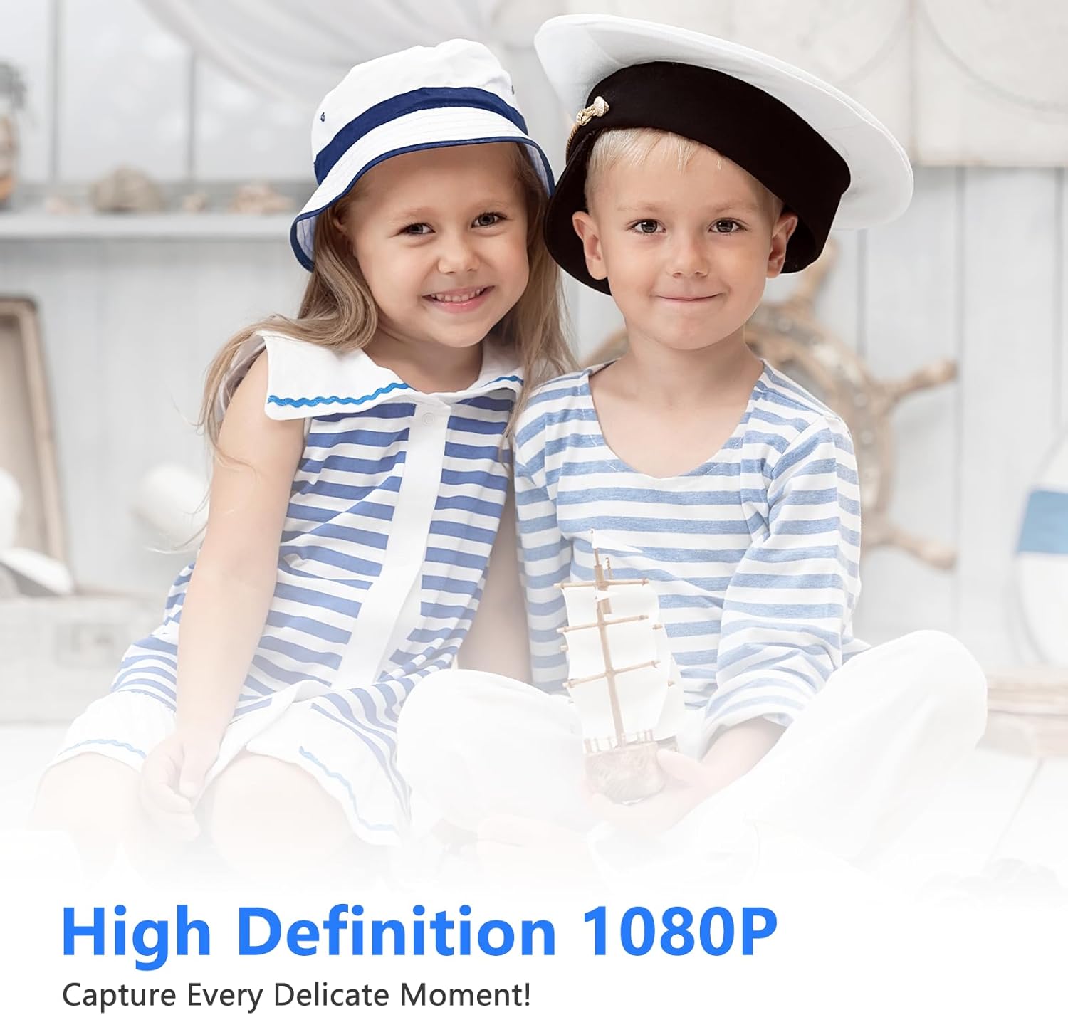 WiFi Clock Video Recorder Night Vision Motion Detection Nanny Cam For Home