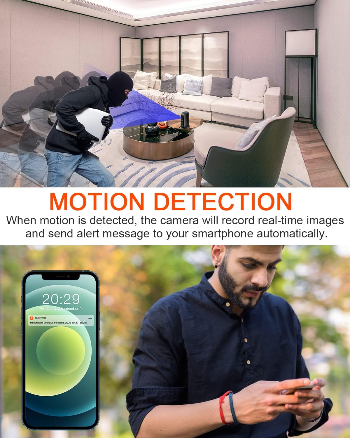 Mini Cameras with 5-Port USB Hub For Home and Office