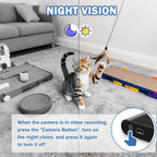 10000mAh Power Bank Nanny Cam for Home, Room, Office, No WiFi